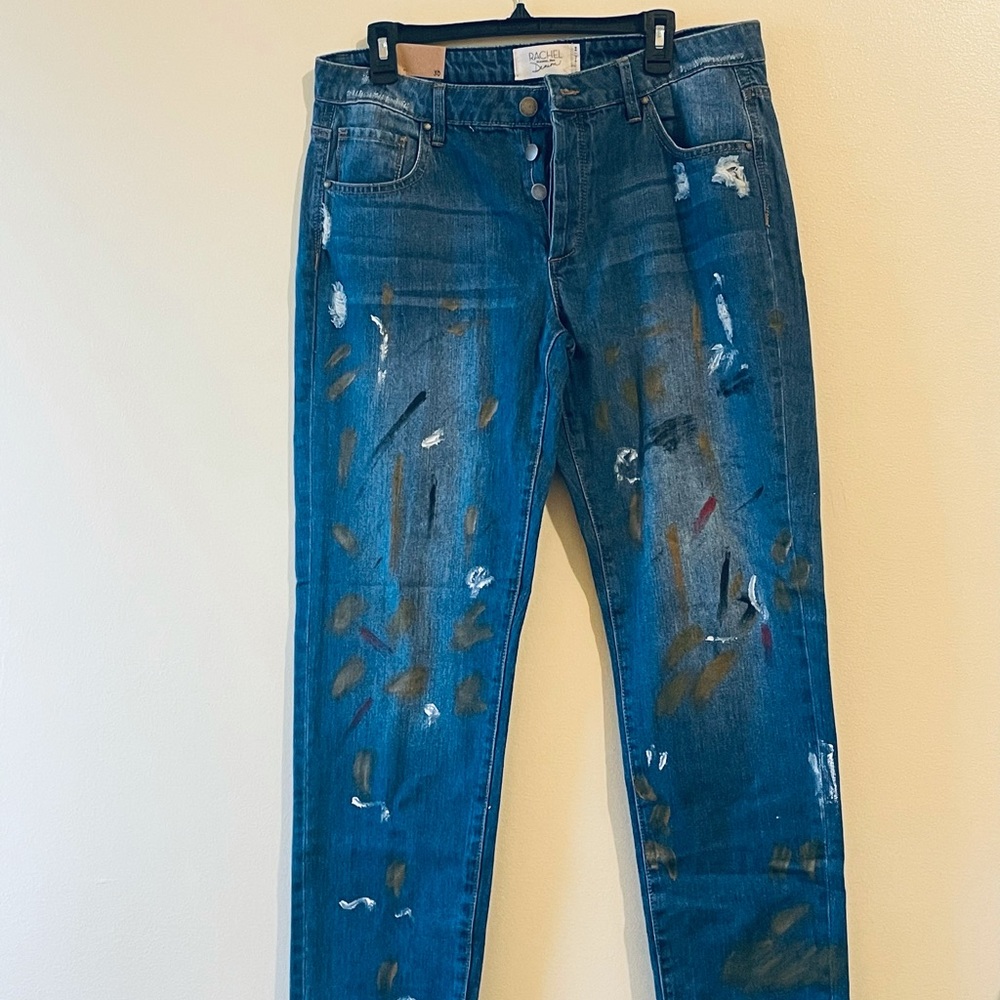 Women’s Rachel Roy Painted Denim Jeans